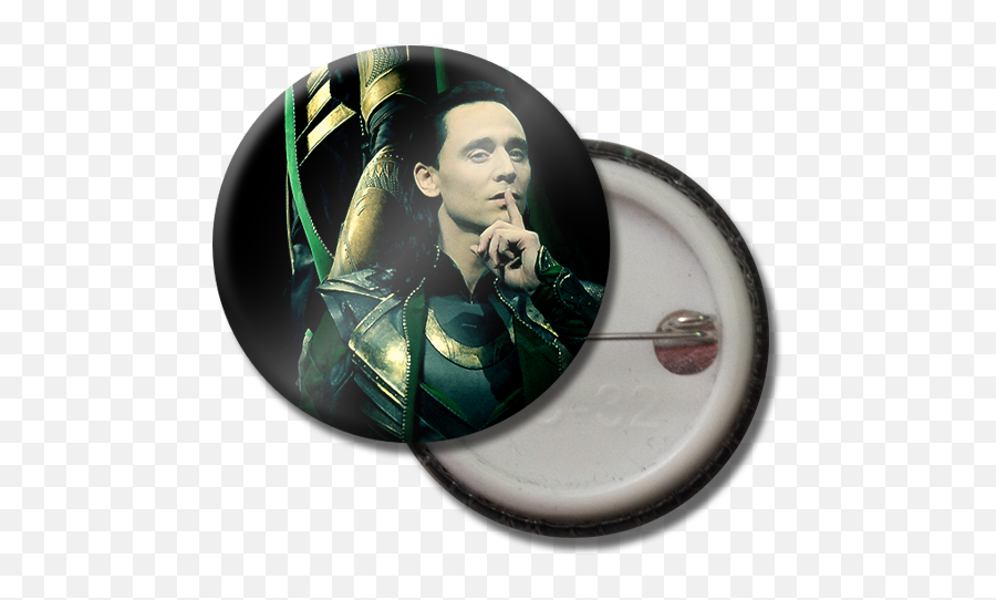 Loki Button Pin Emoji,Loki Png