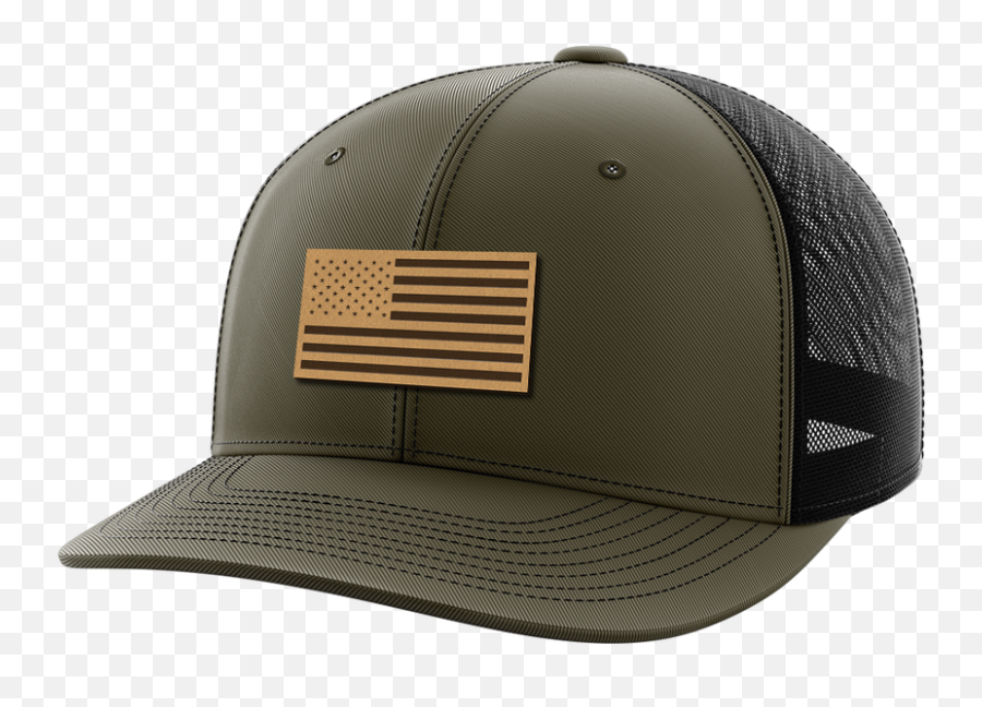 Usa Flag Leather Patch Hat U2013 Patriot Freedom Co Emoji,Usa Flag Transparent