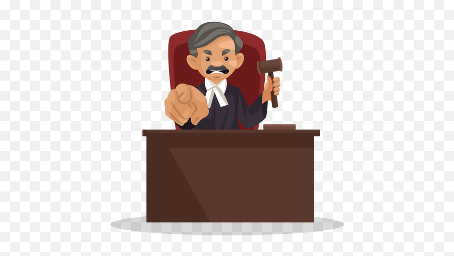 Best Premium Judge Sleeping In Courtroom Illustration Emoji,Judges Clipart