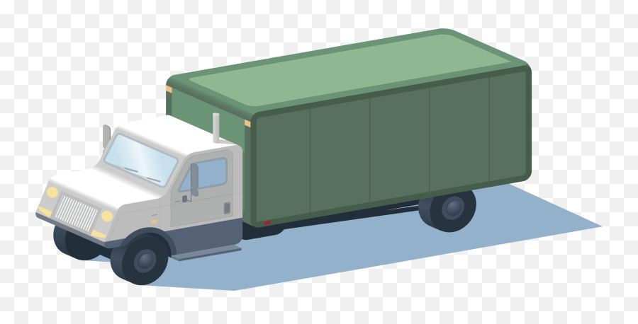 Download Moving - Truck Trailer Truck Full Size Png Image Emoji,Moving Truck Png