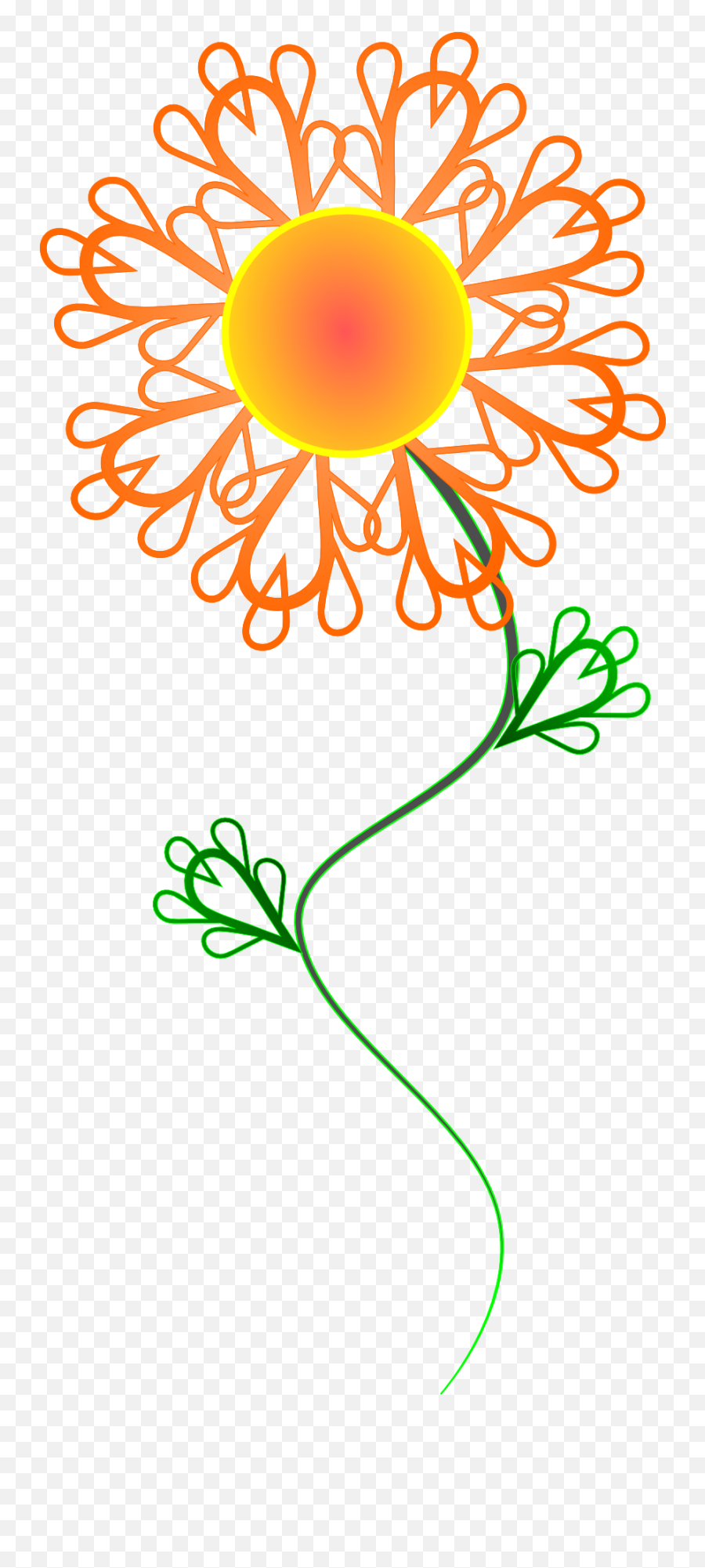 Sunny Crazy Flower - Flower Emoji,Sunny Clipart