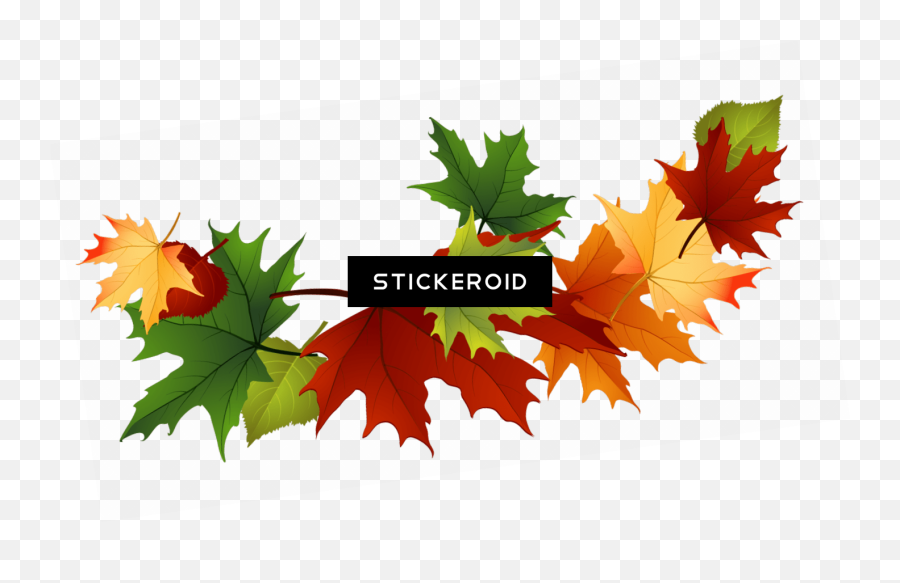 Maple Leaf Garland Clipart - Full Size Clipart 2744164 Clip Art Emoji,Garland Clipart