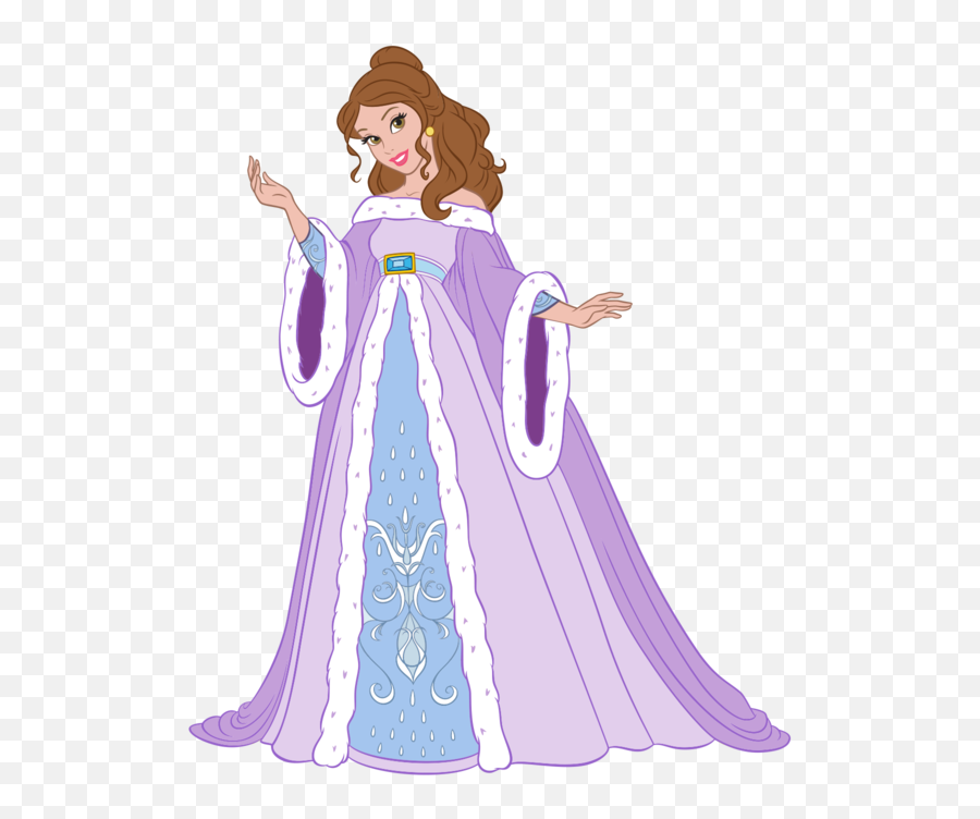 Dress - Cartoon Medieval Princess Png Emoji,Getting Dressed Clipart