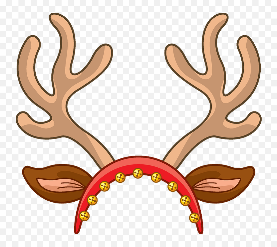 Antlers Clipart - Reindeer Antlers Clipart Emoji,Antlers Clipart