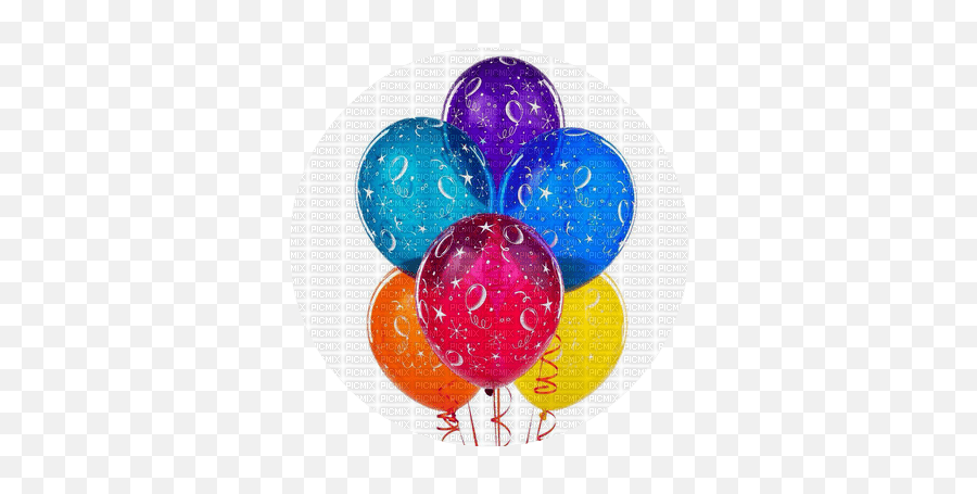 Balloons Colorful Transparent Balloons - Happy Birthday A4 Poster Emoji,Transparent Balloons