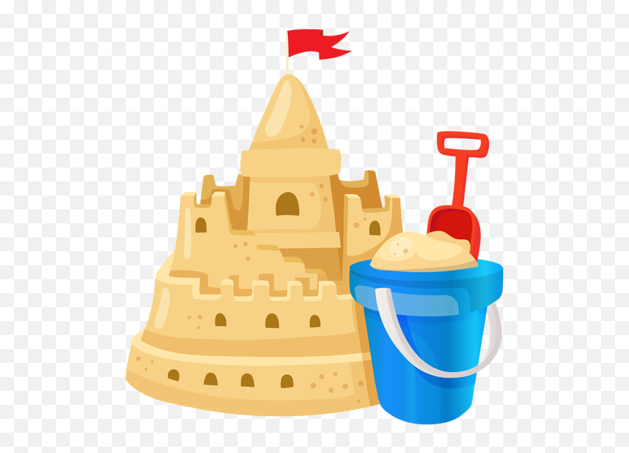 Sand Castle Png Image - Summer Sand Castle Clipart Emoji,Castle Clipart
