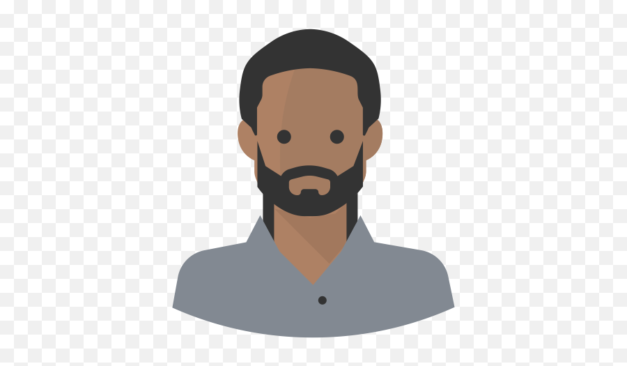 Avatar Black Man Beard Black Man Job - Avatar Icon Black Man Emoji,Black Person Png