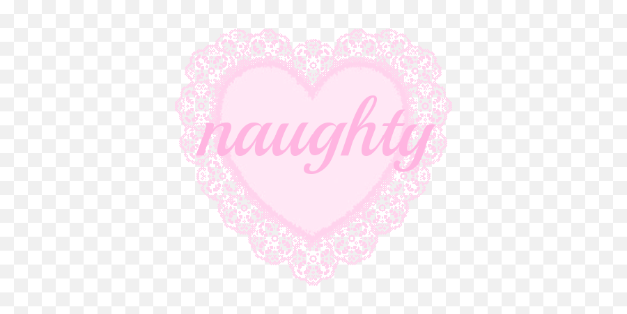 Download Lace Kawaii Pink Naughty Emoji,Kawaii Heart Png