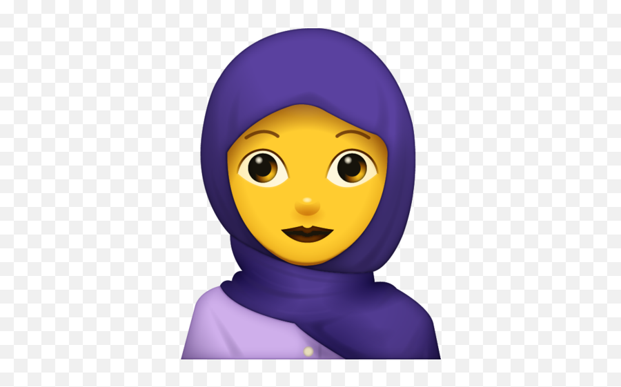 Woman With Hijab Emoji - Woman With Hijab Emoji,Birthday Emoji Png