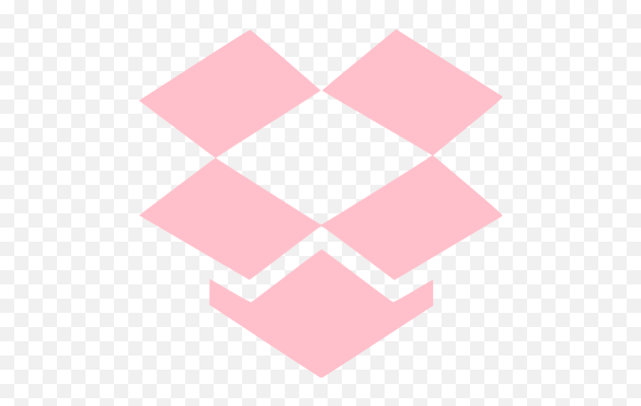 Pink Dropbox Icon - Pink Dropbox Icon Png Emoji,Dropbox Logo