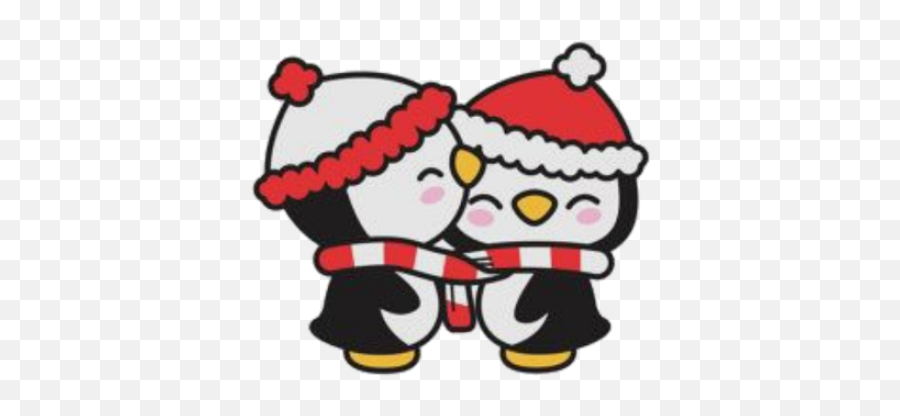 Penguin Png And Vectors For Free Download - Dlpngcom Cute Christmas Couple Clipart Emoji,Christmas Penguin Clipart