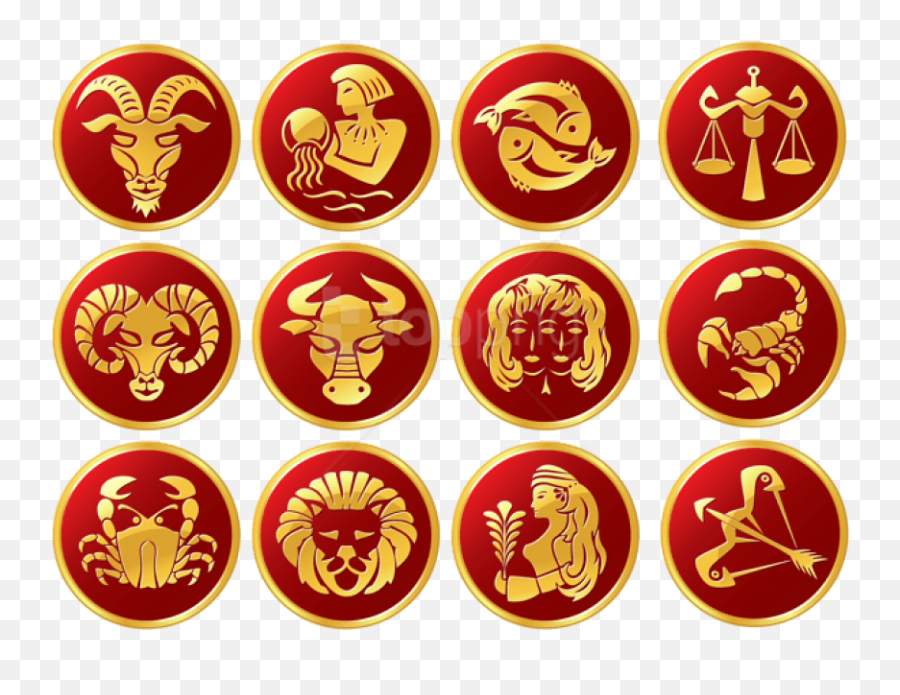 Download Zodiac Signs Set Clipart Png Photo - Tunnel Boring Emoji,Set Clipart