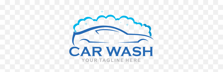 Flat Car Wash Logo Background Best Logo Emoji,Car Detail Logo