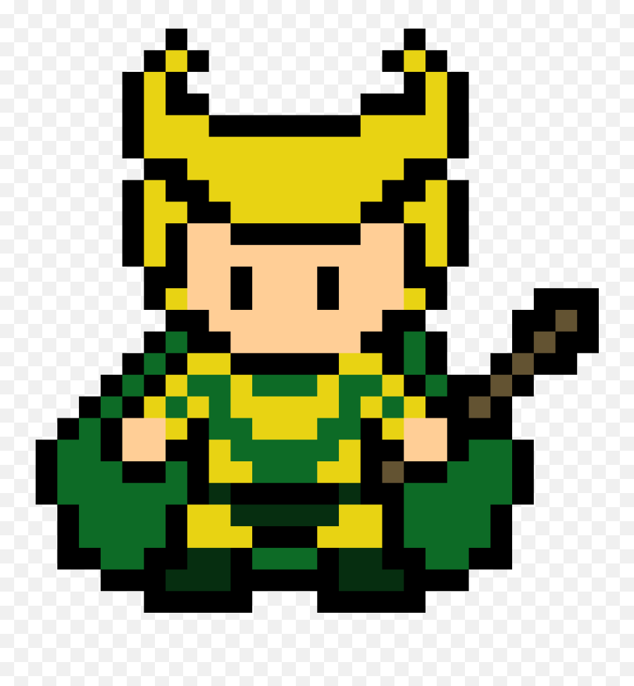 Loki Pixel Art Maker Emoji,Loki Png