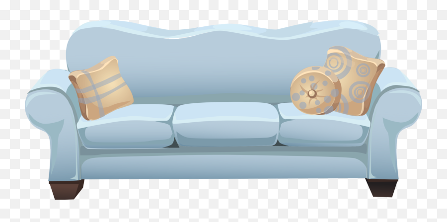 Pixabay - Sofa Clipart Emoji,Couch Clipart