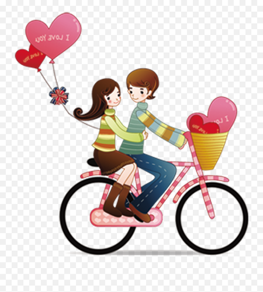 Romance Couple Love Cartoon Download Hq Png Clipart Emoji,Couples Png