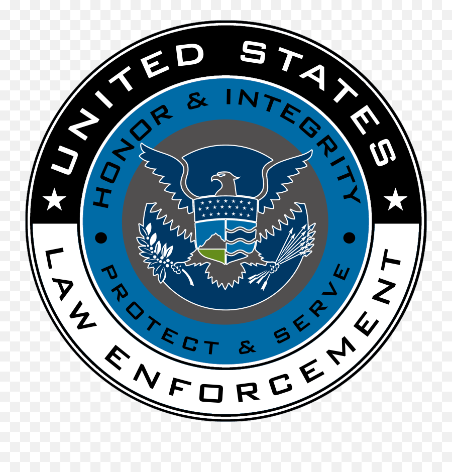 Us Flag Property Us Law Enforcement Emoji,Law Enforcement Logo