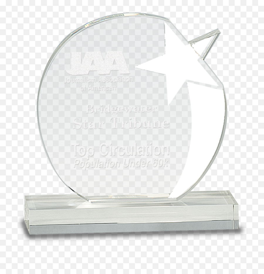 Clear Crystal Round Shooting Star Emoji,Rounded Star Png