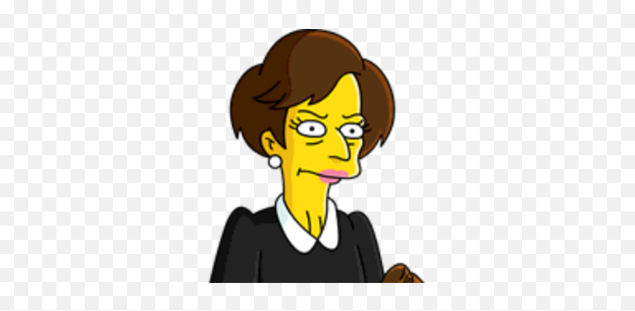 Judge Constance Harm Simpsons Wiki Fandom Emoji,Judges Clipart