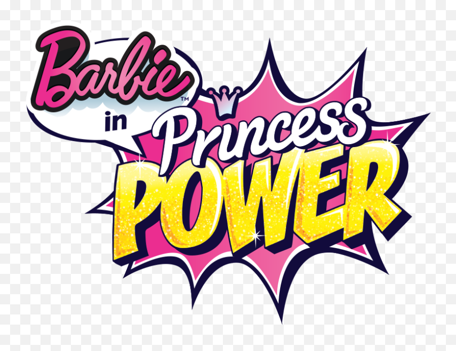 Amelie And Atticus - Barbie Super Princesa Emoji,Barbie Logo