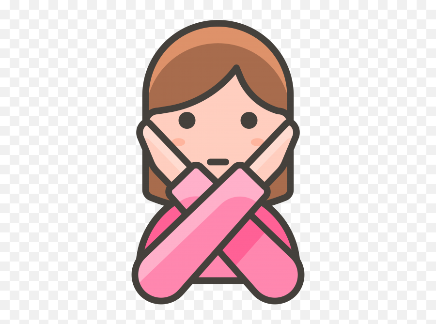 Woman Gesturing No Emoji - No Png,No Png