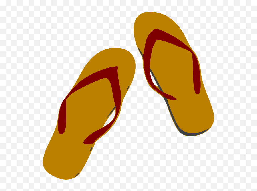 Flip Flop Clip Art N66 Free Image - Footwear Clipart Emoji,Flip Flop Clipart