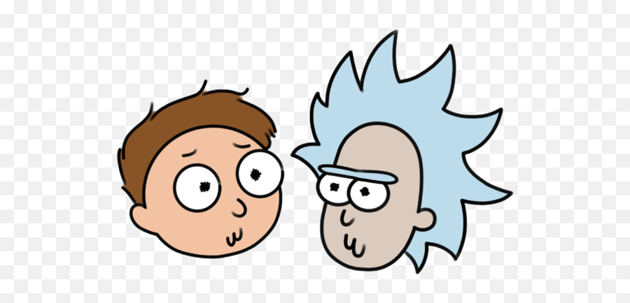 Rick And Morty Clipart Png Download - Rick Et Morty Face Emoji,Pickle Clipart