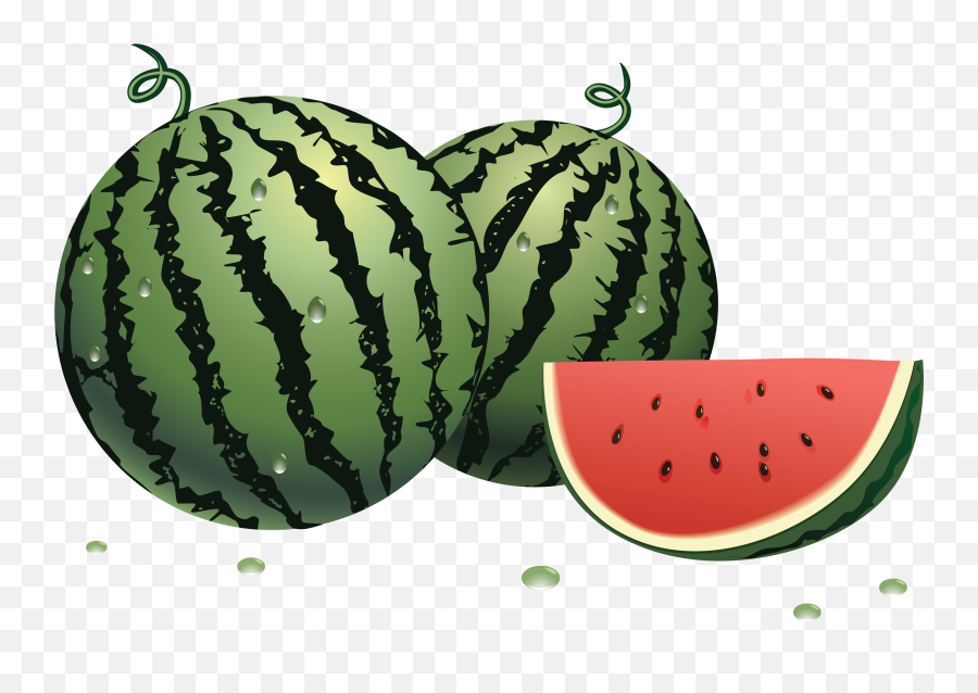 Watermelon 8 Cliparts - Watermelons Clipart Emoji,Watermelon Clipart