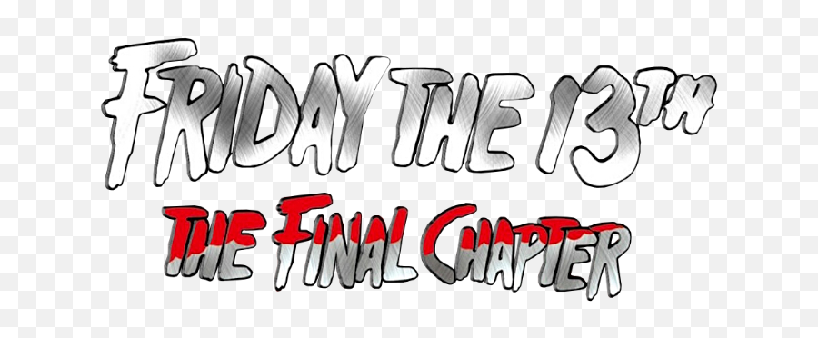 Friday The 13th The Final Chapter - Language Emoji,Friday The 13th Logo