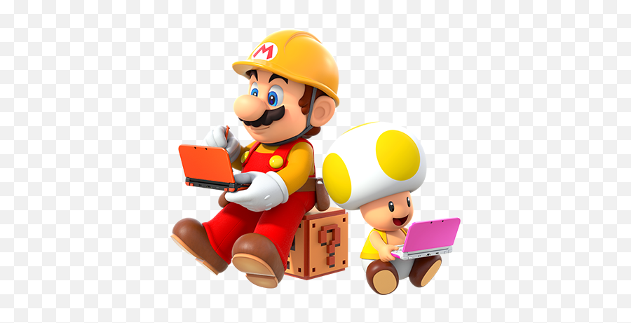 Super Mario Maker For Nintendo 3ds - Mario Maker Png Emoji,Super Mario Maker 2 Logo