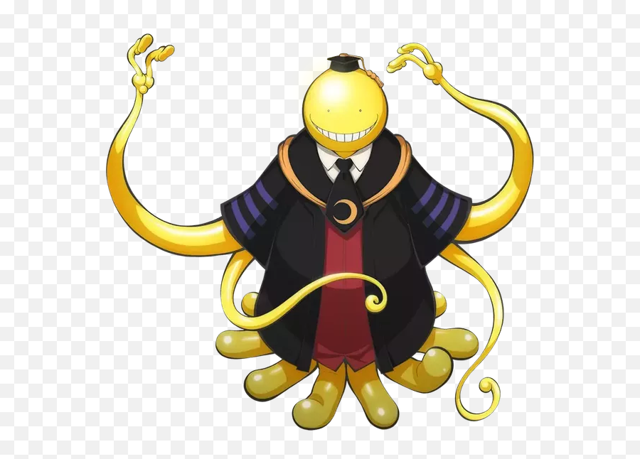 Anime Characters Png - Assassination Classroom Koro Sensei Assassination Classroom Koro Sensei Emoji,Anime Clipart