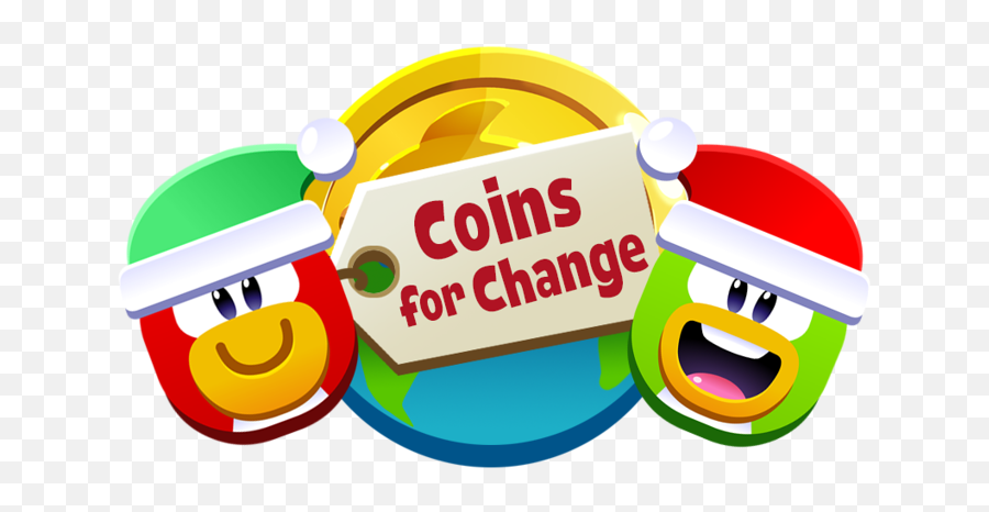 Club Penguin Logo Png - Club Penguin Island Coins For Change Emoji,Club Penguin Logo