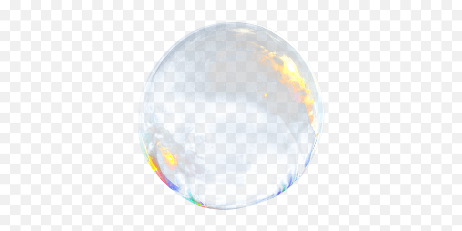 Single Soap Bubble Transparent Png - Bubble Transparent Emoji,Bubble Png