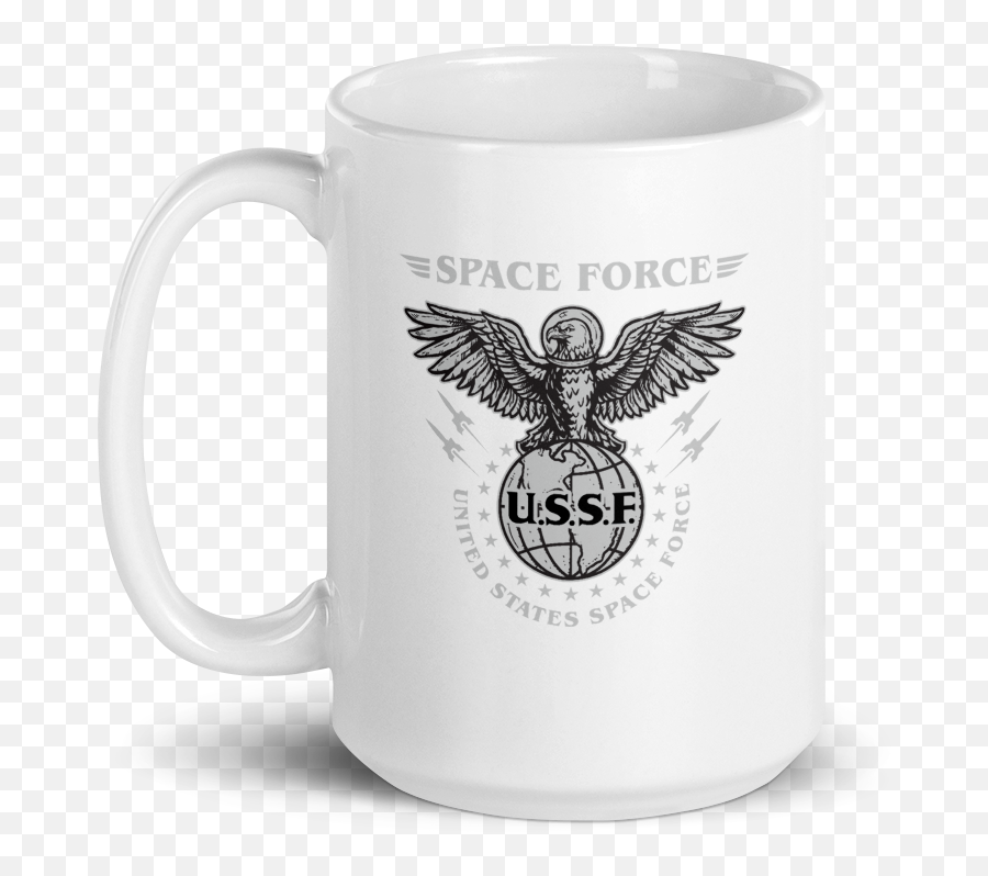 United States Space Force Coffee Mug - Mug Emoji,United States Space Force Logo