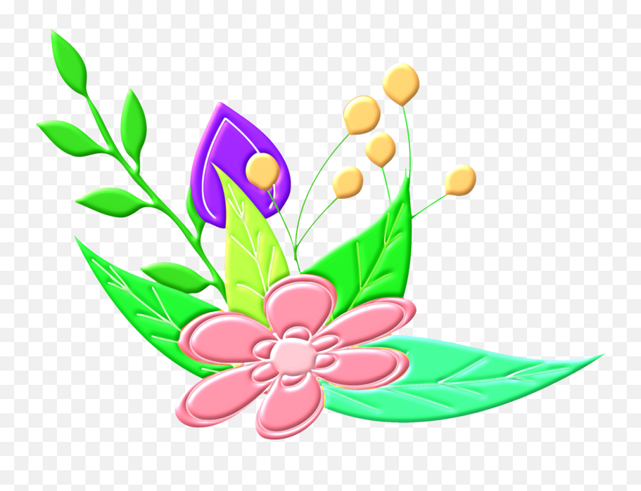 Botanyplantflower Png Clipart - Royalty Free Svg Png Floral Emoji,Flower Wreath Clipart