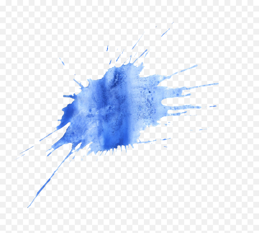 Blue Ink Splash Png U0026 Free Blue Ink Splashpng Transparent - Blue Watercolor Png Transparent Background Emoji,Splatter Png