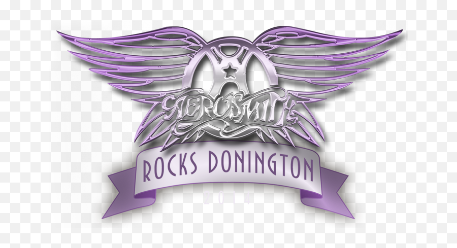 Aerosmith Rocks Donington 2014 Png - Original Aerosmith Logo Png Emoji,Aerosmith Logo