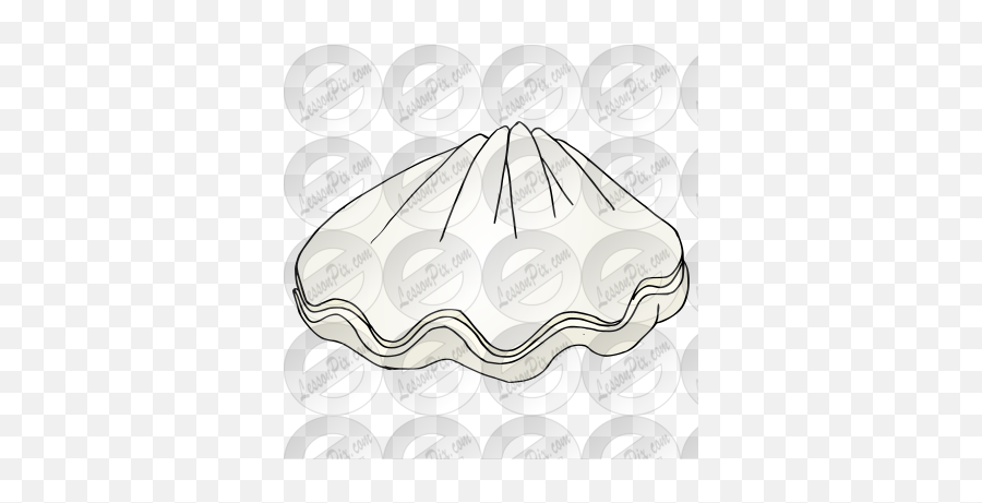 Clam Picture For Classroom Therapy Use - Great Clam Clipart Dish Emoji,Clam Png