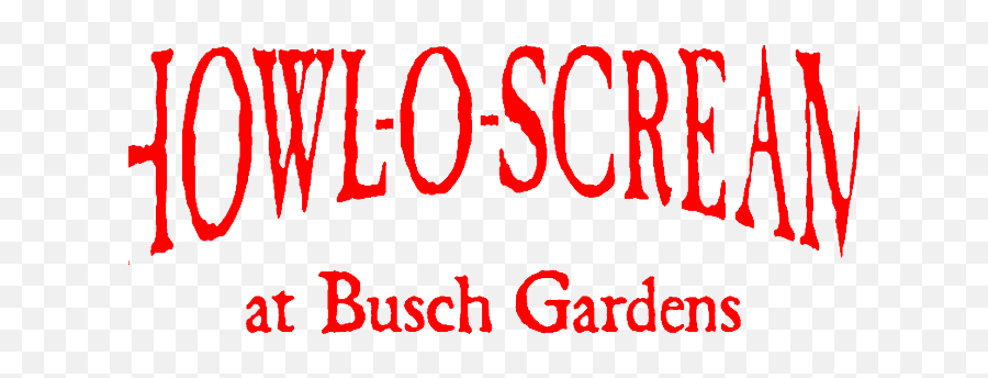 Busch Gardens Williamsburg Leaks Howl - Howl O Scream Emoji,Busch Gardens Logo