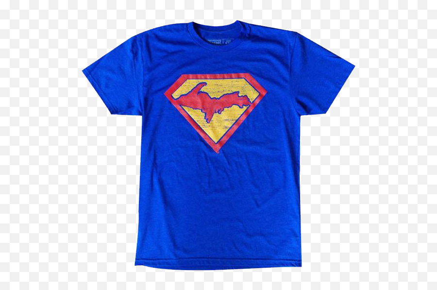 Super Heather Royal T Emoji,Super Hero Logo Shirts