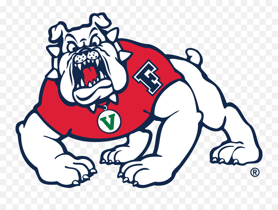 Fresno State Bulldogs Logo Clipart - Full Size Clipart Emoji,State Clipart