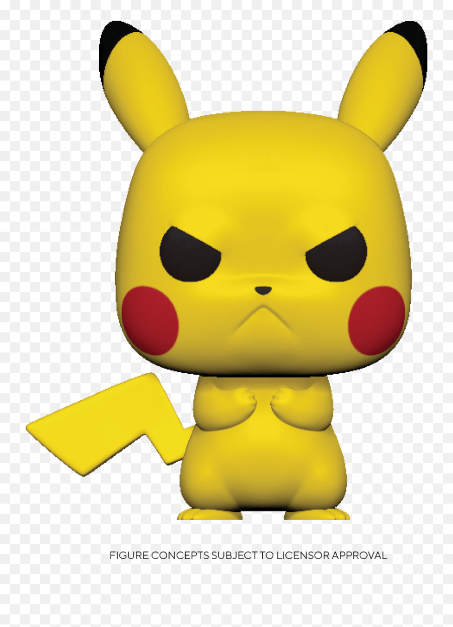 Grumpy Pikachu Pokémon Funko Pop Games 598 Vinyl Figure Emoji,Cute Pikachu Png