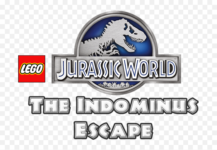 Lego Jurassic World The Indominus Escape Netflix - Language Emoji,Jurassic Park Logo Png