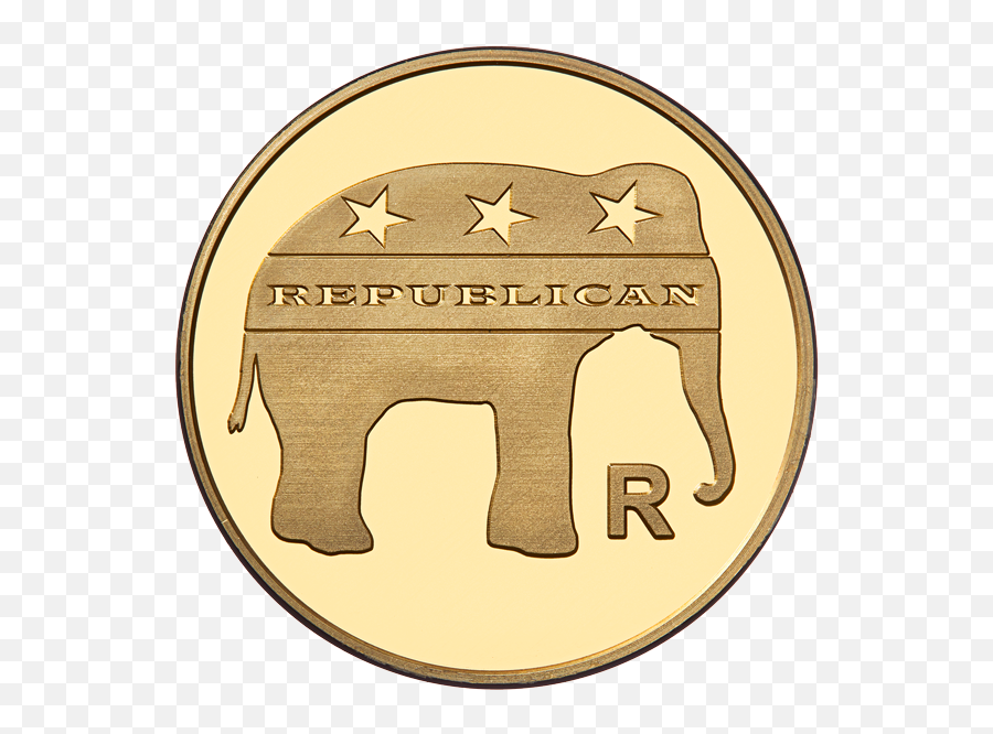 Commemorative Coins U2013 Tagged Brass U2013 Shop The Mint - Dot Emoji,Republican Elephant Logo