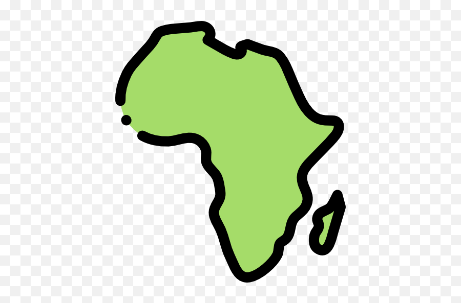 Map Of Africa - Png Africa Emoji,Africa Png