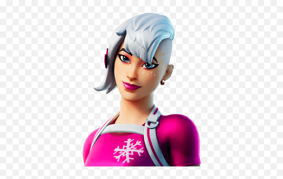 Frosted Flurry Fortnite Skin Outfit Fortniteskinscom - Fortnite Frosted Flurry Skin Emoji,Nog Ops Png