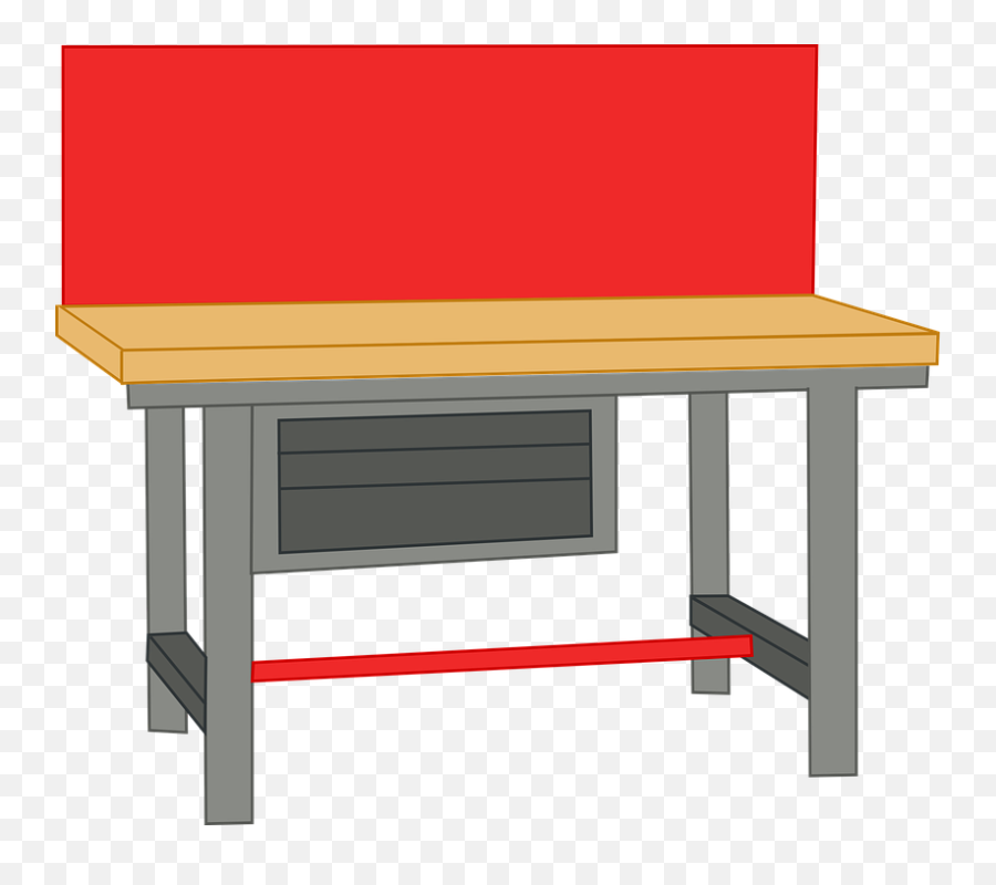 Desk Clipart Work Desk Work Transparent Free For Download - Clip Art Work Bench Emoji,Desk Clipart