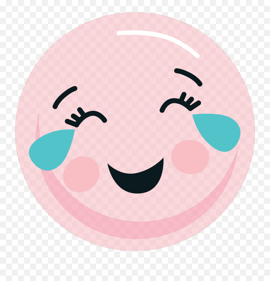 Laughing Emoji Svg Cut File - Happy,Laughing Emoji Png