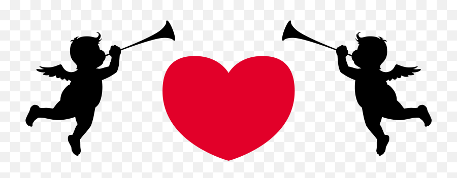 Crafts Clipart Valentine Crafts Valentine Transparent Free - Silueta Cupido San Valentin Emoji,Valentine Clipart