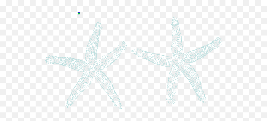 Waterfall Starfish Light Blue Clip Art At Clkercom - Vector Starfish Emoji,Starfish Clipart Black And White